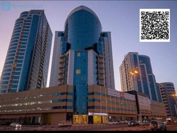 شقة غرفة نوم _ و2حمام وصالة للإيجار _ في أبراج أورينت _ بسعر 35000 سنويًا _ مع موقف سيارات