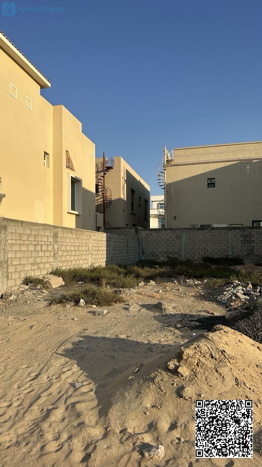 للبيع ارض سكنية بالياسمين – عجمان