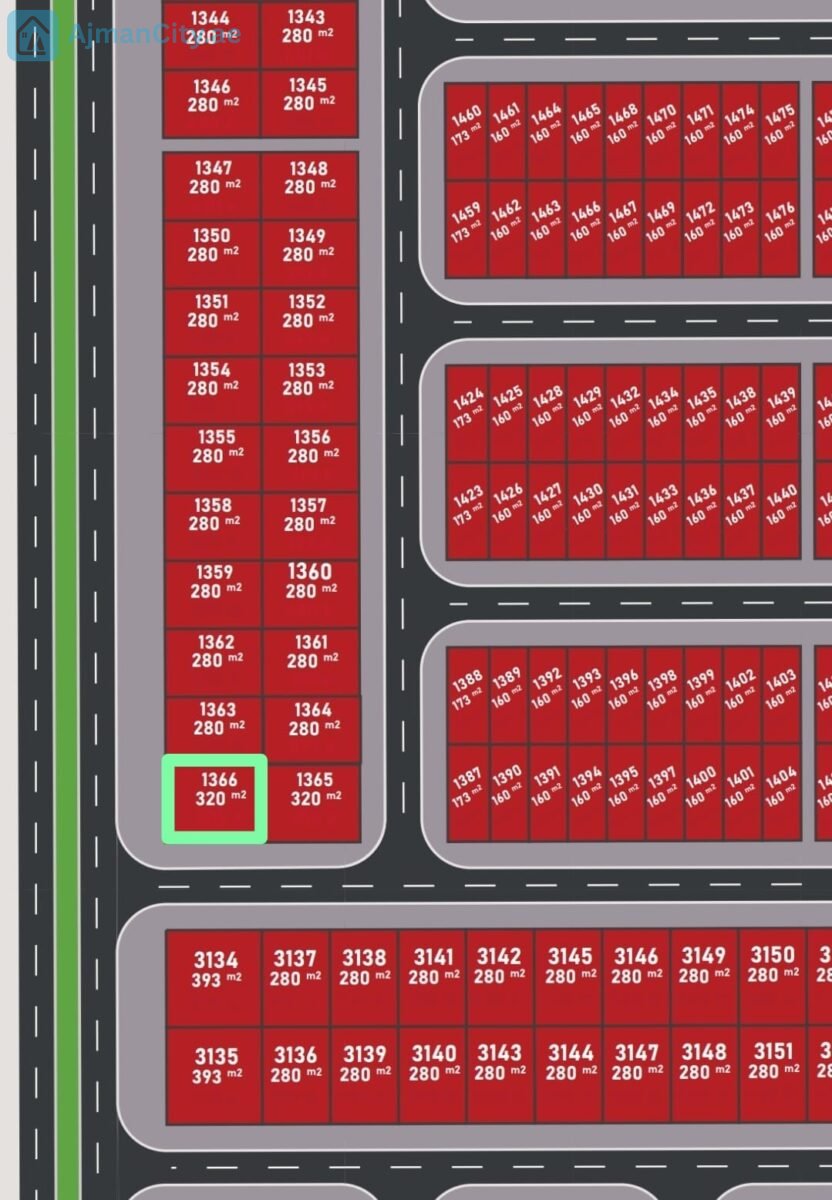 Corner Villa Plot with Easy Installments – Umm Al Quwain