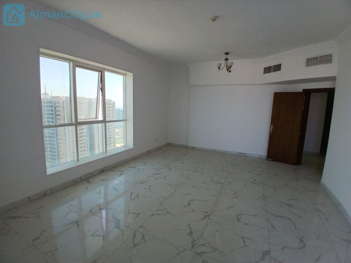 3BR + Maid with AED 5,000 Monthly Installments | Oasis Tower, Ajman