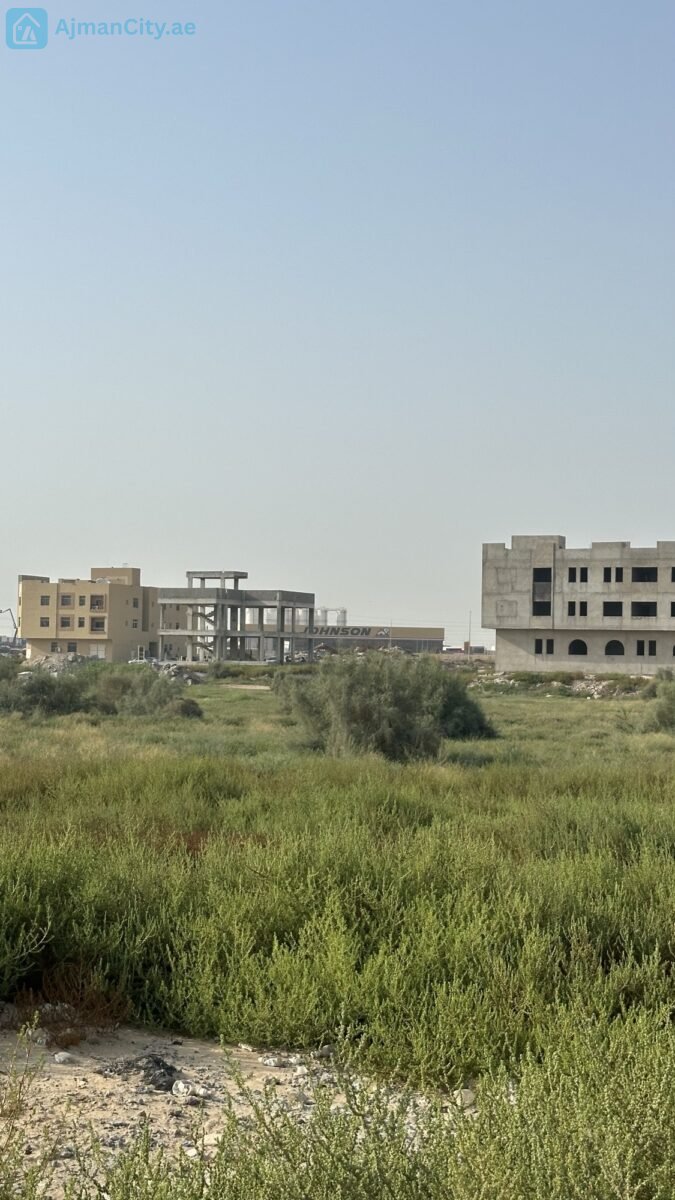للبيع ارض بالجرف الصناعية 2 -عجمان