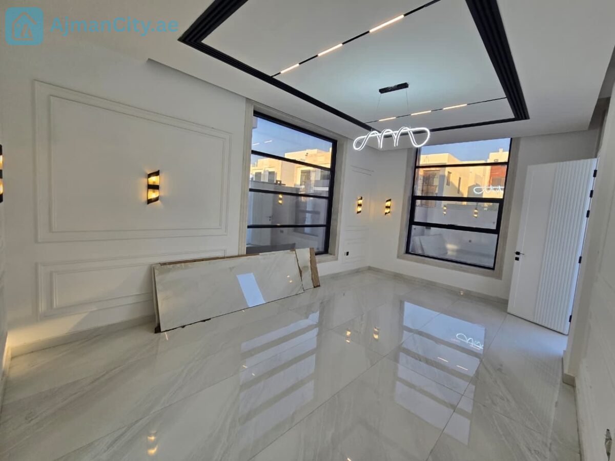 🔥 Brand New Luxury 6BR Villa with Private Pool | Modern Design | Rooftop | Spacious Courtyard | Al Helio 2, Ajman | Family Living