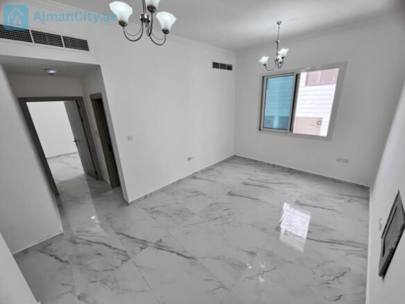 تشطيبات حديثة، ثاني ساكن، 2 حمام، إطلالة بانوراما، تكييف مركزي، صيانة على المالك، وموقع قريب من الخدمات.
