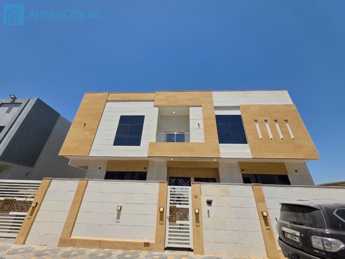 ️ 5 غرف ماستر | مجلس | صالتان | غرفة خادمة | حوش واسع | 120,000 درهم | 4 دفعات