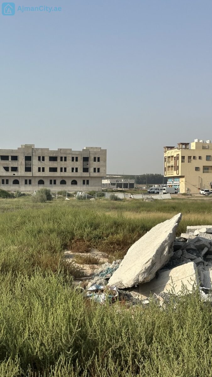 للبيع ارض بالجرف الصناعية 2 -عجمان