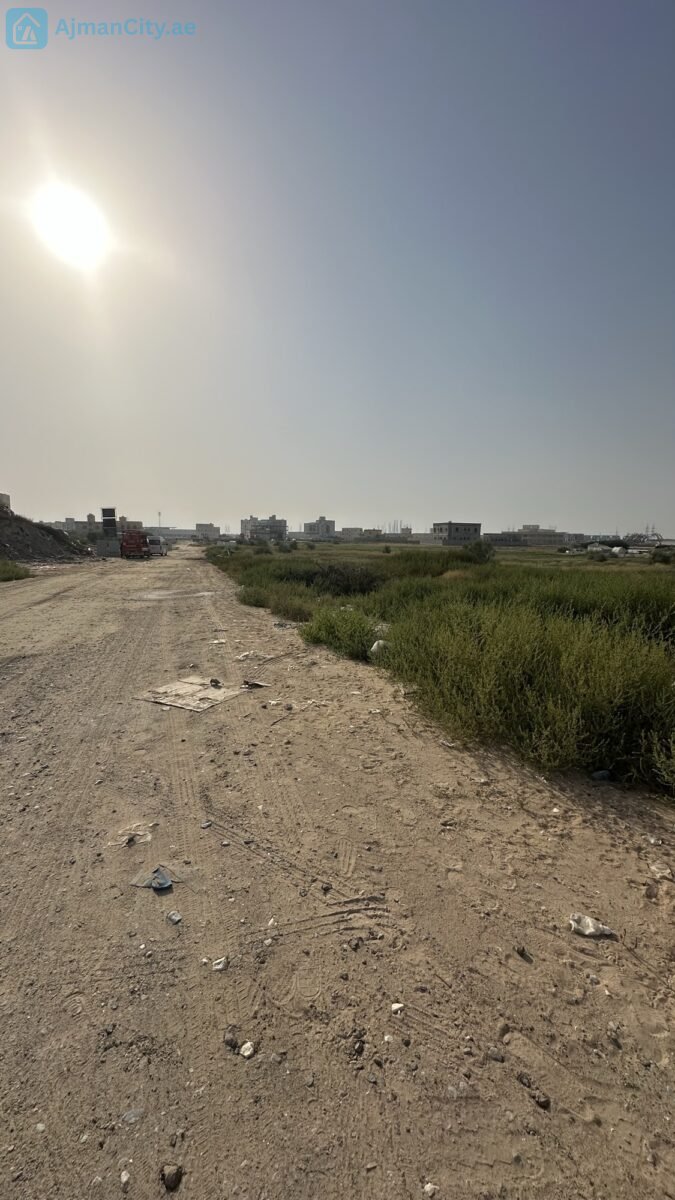 للبيع ارض بالجرف الصناعية 2 -عجمان