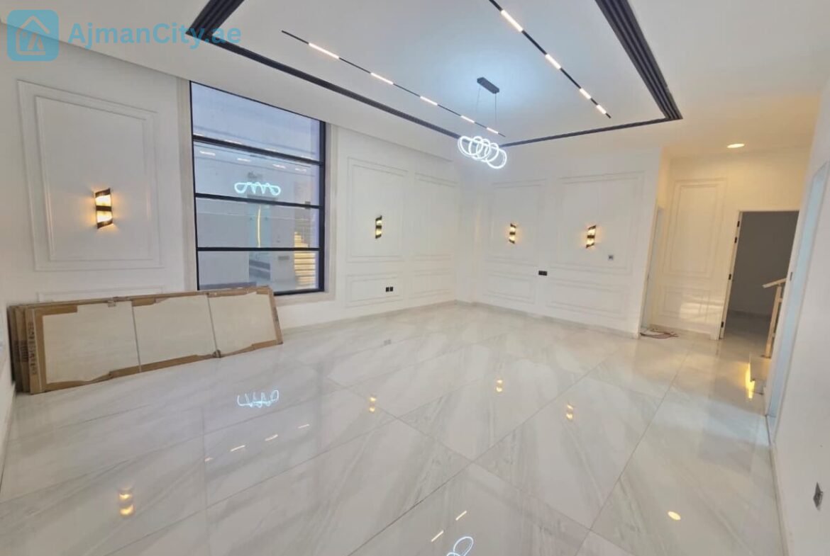 🔥 Brand New Luxury 6BR Villa with Private Pool | Modern Design | Rooftop | Spacious Courtyard | Al Helio 2, Ajman | Family Living