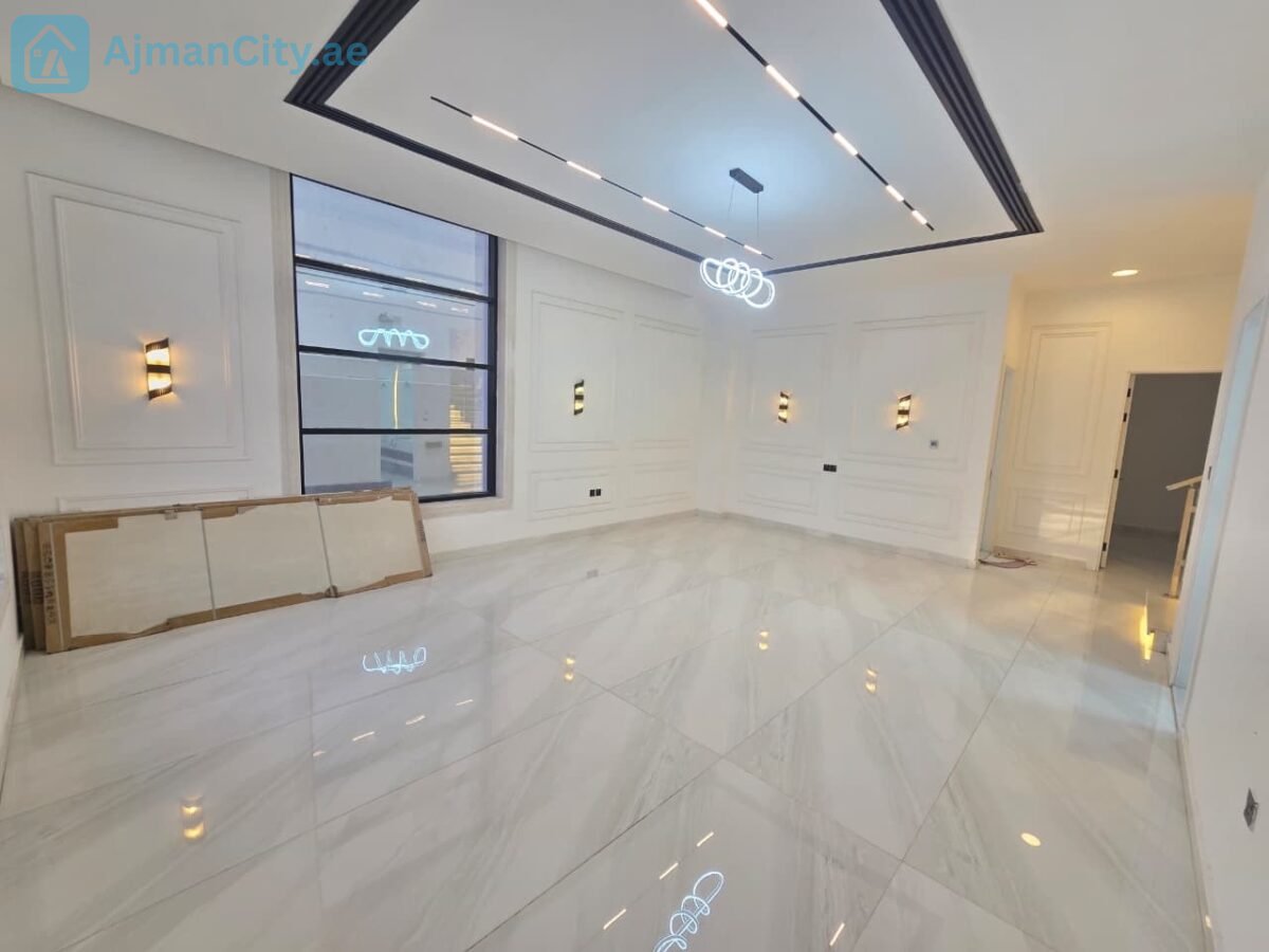 🔥 Brand New Luxury 6BR Villa with Private Pool | Modern Design | Rooftop | Spacious Courtyard | Al Helio 2, Ajman | Family Living