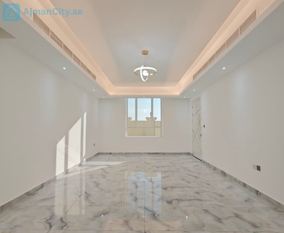 فيلا للبيع في العامرة عجمان جديدة أول ساكن[ تشطيب كوالتي عالي تصميم فاخر