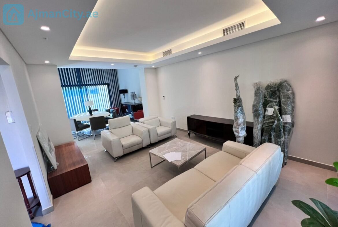 فيلا VIP مفروشة للإيجار السنوي – المدينة المستدامة | الرحمانية – الشارقة 🌿🏡