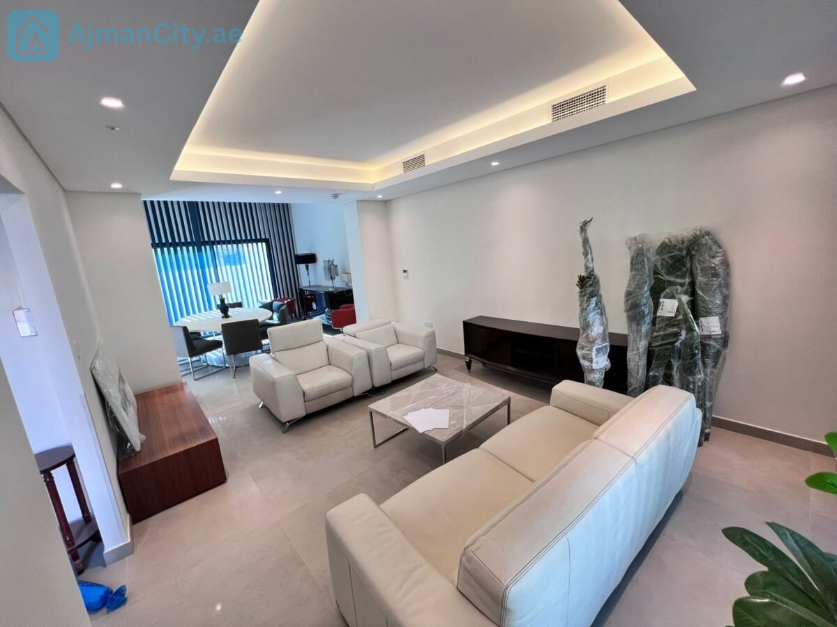 فيلا VIP مفروشة للإيجار السنوي – المدينة المستدامة | الرحمانية – الشارقة 🌿🏡