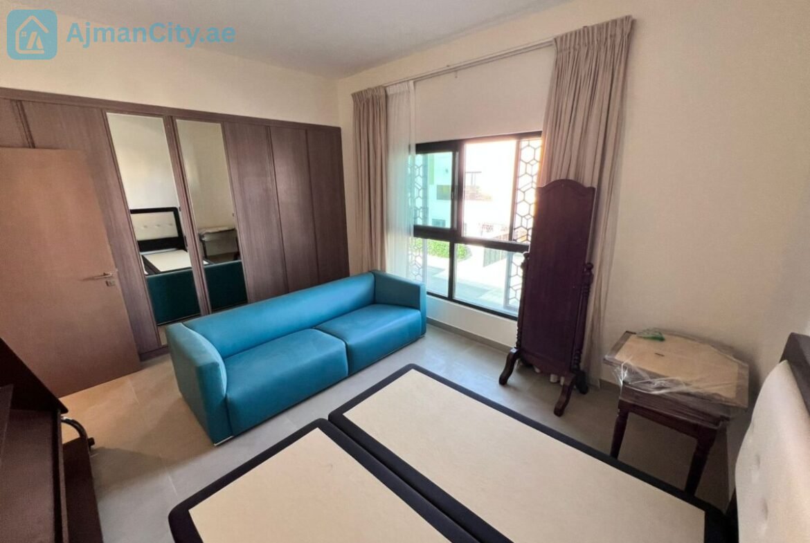 فيلا VIP مفروشة للإيجار السنوي – المدينة المستدامة | الرحمانية – الشارقة 🌿🏡