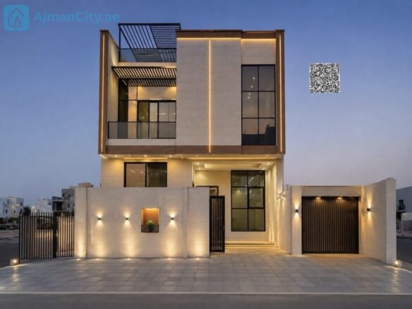 Townhouse For Sale – Al Helio Center 🏡 5 Master Bedrooms📐 Land Area: 1,722 Sq Ft 🏗️ Built-Up Area: 3,400 Sq Ft🏠 Ground + First + Roof 🛋️ Majlis + Living Room + Kitchen🚗 Indoor Parking 🌅 Front Roof + Rear Roof🌿 Large Balcony Off Master Bedroom 👔 Wardrobes💰 Price: Aed 1,375,000 (Inclusive Of Fees)Slightly Negotiable ✅ Full Commission By Seller