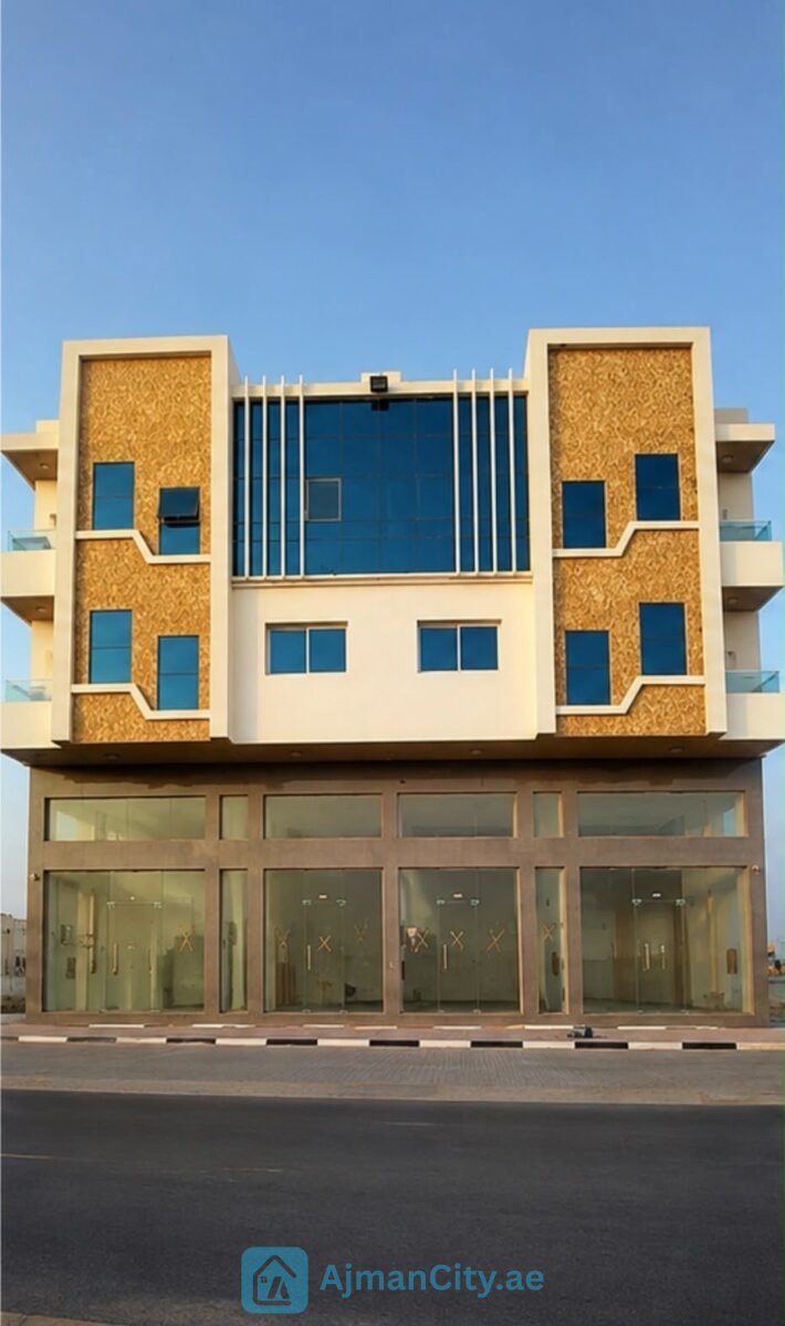 محل للإيجار السنوي منطقة الجرف الصناعية عجمان