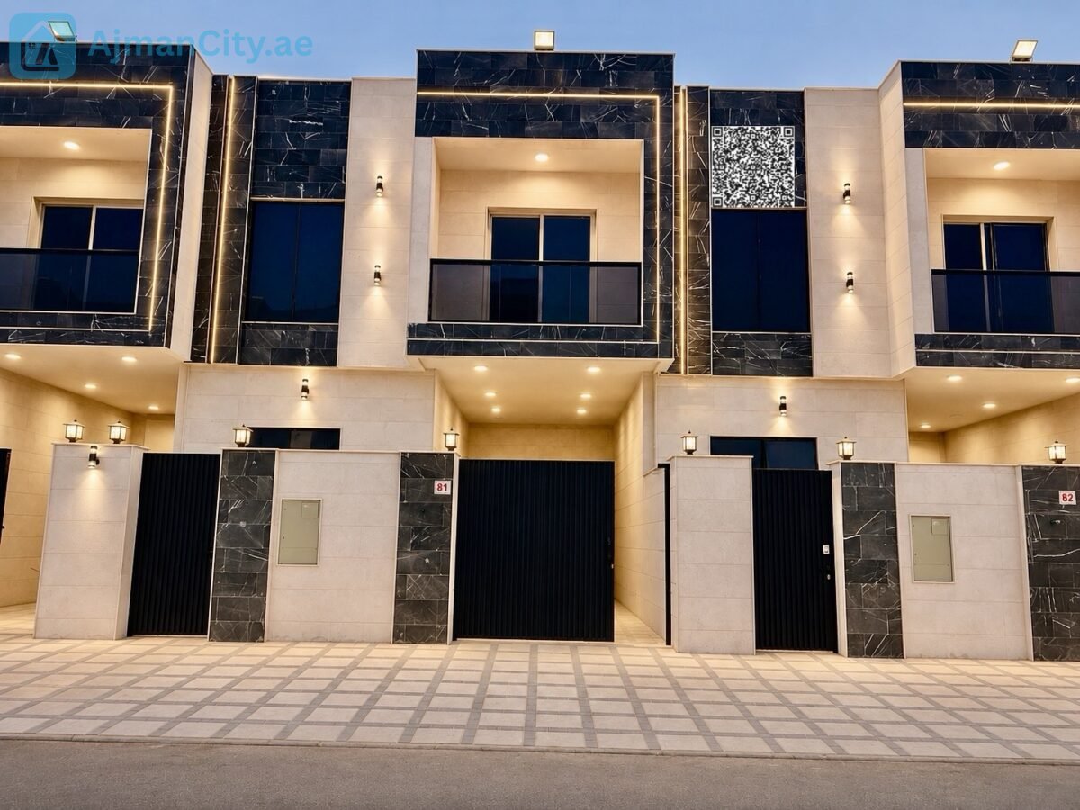 Townhouse for sale with stone facade.Built-up area: 2800 sq ftLand area: 1713 sq ft3 bedroomsRoof terrace and maid’s roomKitchen equipped with appliancesAsking price: 1,150,000 (including fees)