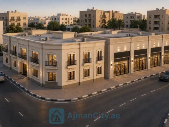 بناية سكني استثماري للبيع عجمان الراشدية 2