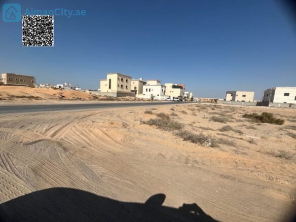 للبيع: قطعة أرض سكنية زاوية | الحليو 1 – عجمان