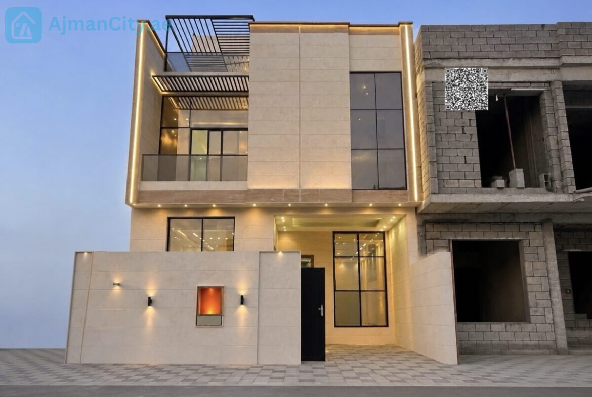 Townhouse for Sale – Al Helio Center 🏡 5 Master Bedrooms📐 Land Area: 1,722 sq ft 🏗️ Built-up Area: 3,400 sq ft🏠 Ground + First + Roof 🛋️ Majlis + Living Room + Kitchen🚗 Indoor Parking 🌅 Front Roof + Rear Roof🌿 Large Balcony off Master Bedroom 👔 Wardrobes💰 Price: AED 1,375,000 (Inclusive of Fees)Slightly Negotiable ✅ Full Commission by Seller