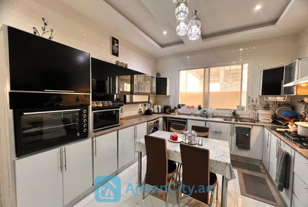 Spacious 5-Bedroom Corner Villa for Rent – Al Helio 2, Ajman