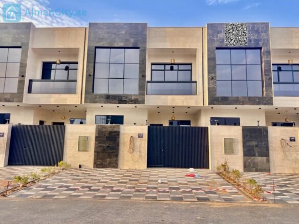 Townhouse Villa In Al-Haliyo 1 Consisting Of 5 Rooms With A Living Room, Majlis, Equipped Kitchen And Storage. The Building Area Is 2560 Sq Ft And The Land Area Is 1722 Sq Ft. The Price Is 1,300,000 Including Registration Fees, And If With Furniture And Air Conditioning, The Price Is 1,400,000.