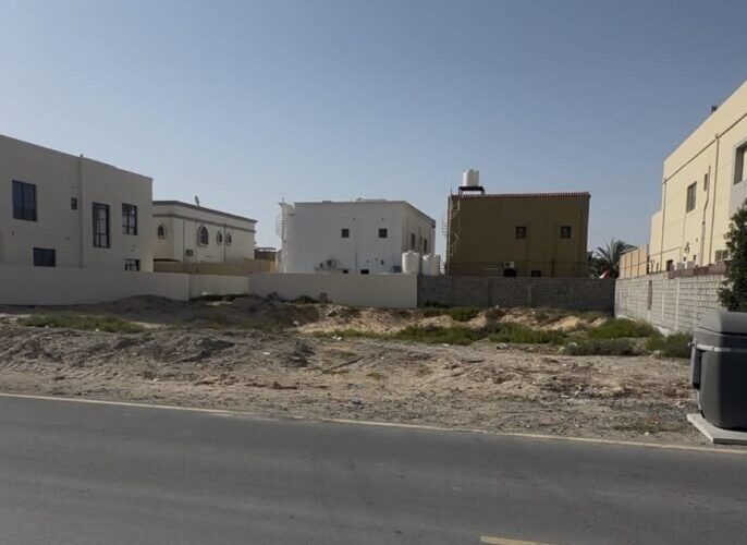 للبيع ارض سكني تجاري بالمويهات 1 – عجمان