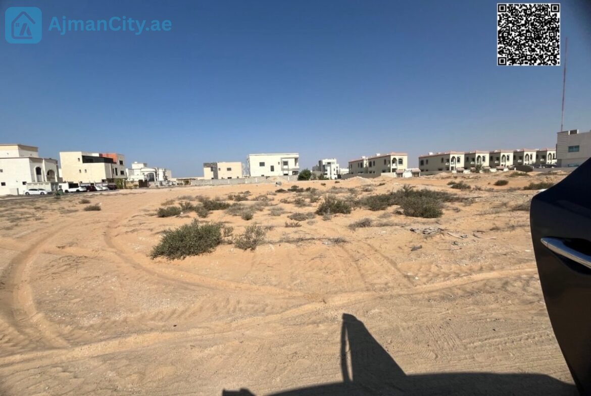 للبيع: قطعة أرض سكنية زاوية | الحليو 1 – عجمان