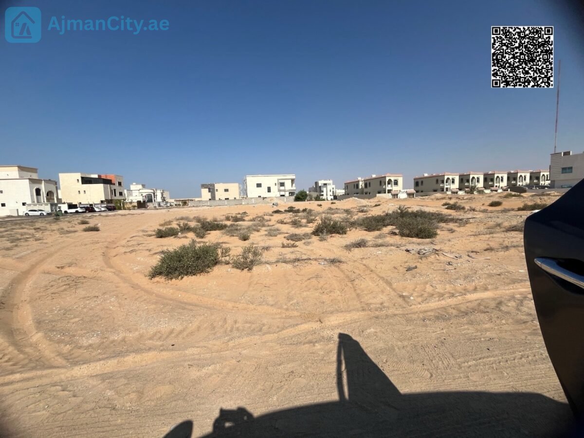 للبيع: قطعة أرض سكنية زاوية | الحليو 1 – عجمان