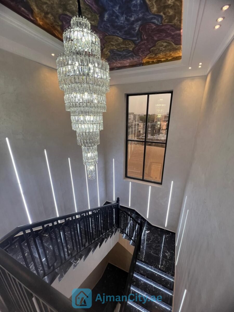 ✨ فيلا للبيع في الزاهية – تصميم عصري وموقع مميز📍 فيلا أرضي + أول + روف مفتوح📐 مساحة الأرض: 3014 قدم²🏗️ مساحة البناء: 3300 قدم²🏡 تفاصيل الفيلا:🔹 الطابق