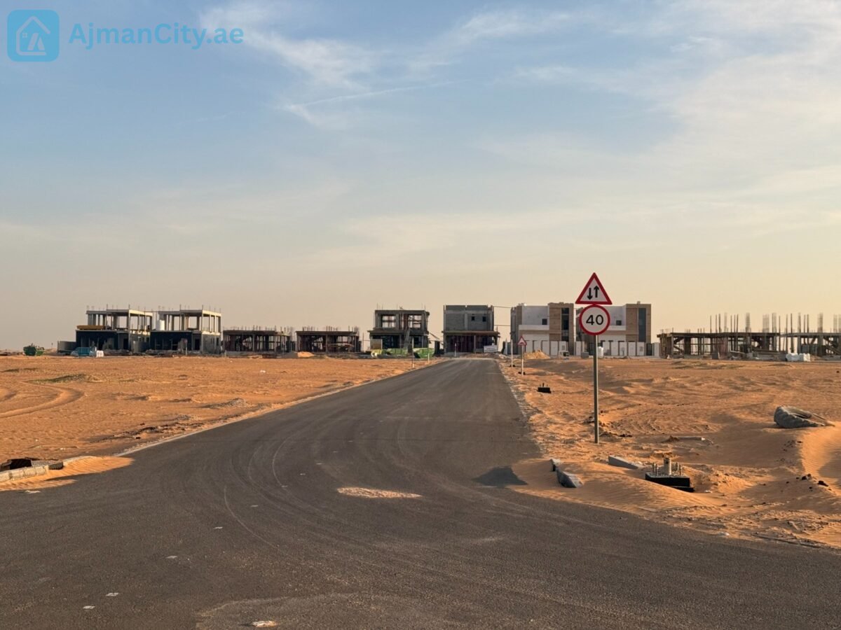 أرض زاوية للبيع في بساتين السرة أم القيوين | 180م² شامل رسوم التسجيل والتملك.Corner Plot for Sale in Al Bustan Al Serra, Umm Al Quwain | 180 m² | AED 370,000 Including Registration & Ownership Fees