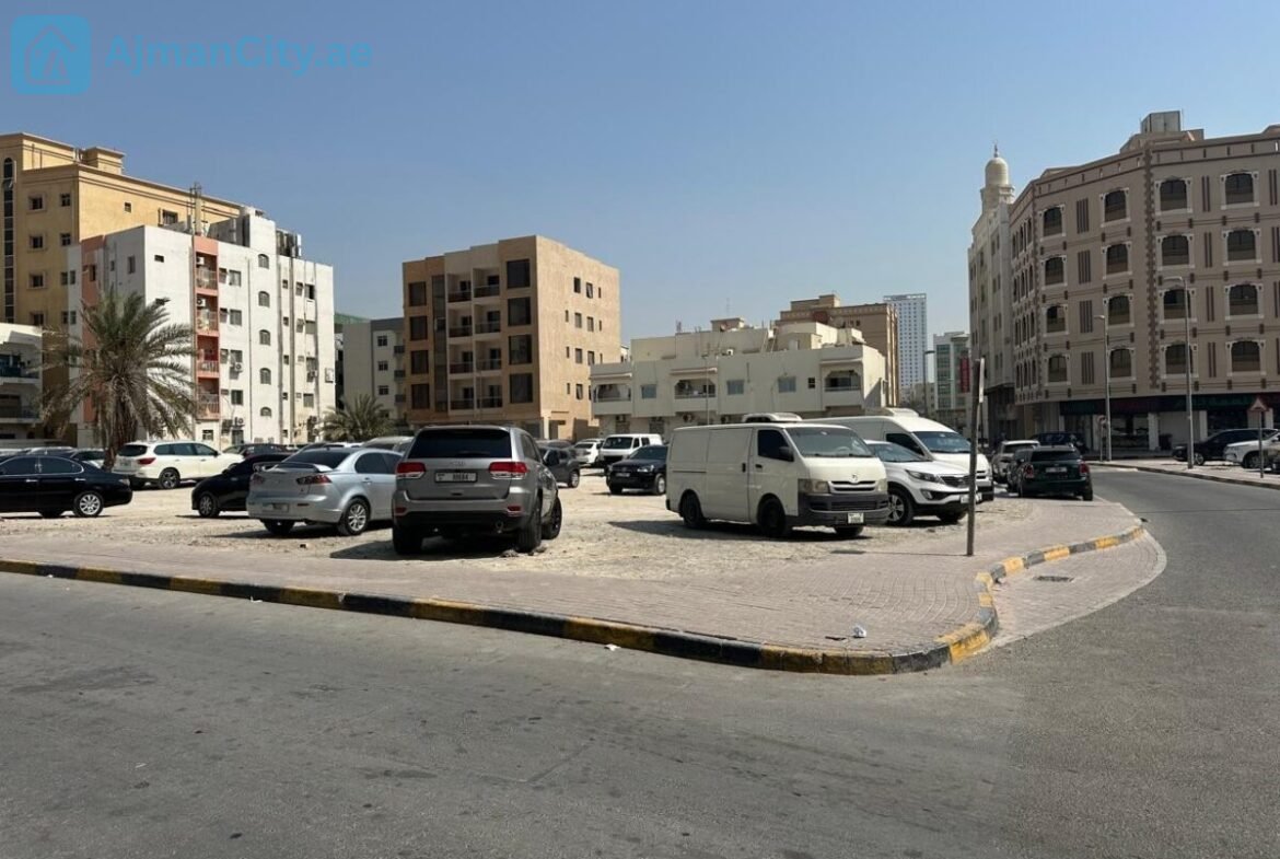 أرض زاوية سكني تجاري للبيع في النخيل – 344م² – أرضي + 4 – على شارعين. Corner Residential & Commercial Plot for Sale in Al Nakheel – 344 SQM – G+4 – Two Streets